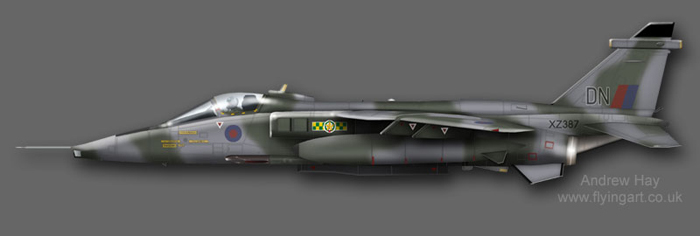 Jaguar GR.1A XZ387